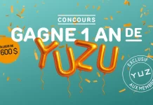 Concours Yuzu 1 An 2025