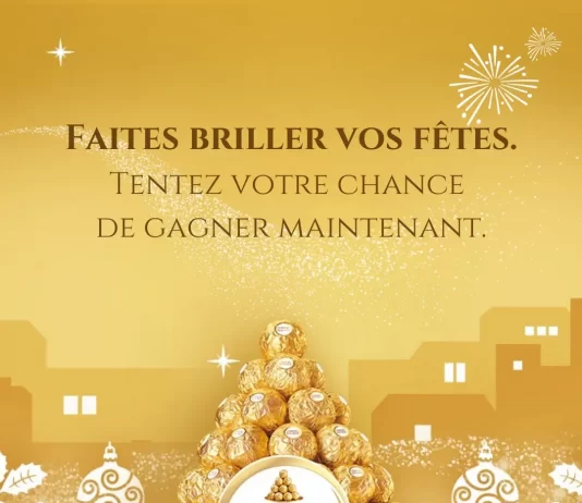 Concours Ferrero Rocher Ajoutez Votre Touche Dorée 2025