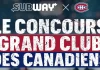 Concours Le Grand Club des Canadiens de Subway 2026