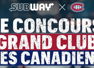 Concours Le Grand Club des Canadiens de Subway 2026