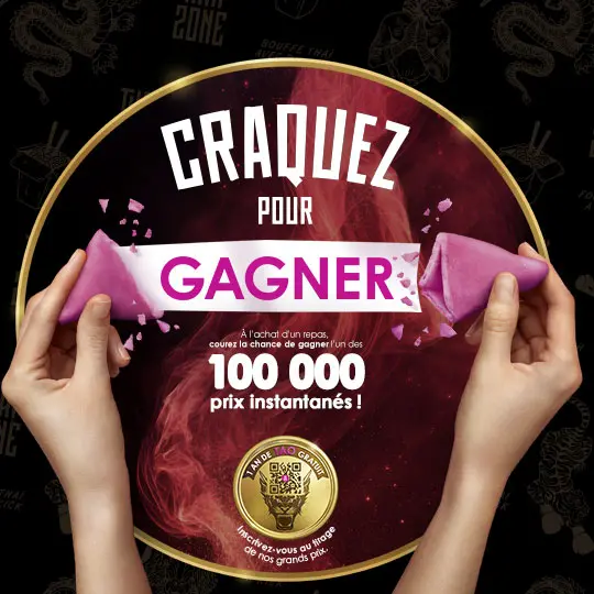 Concours Thai Zone Craquez Pour Gagner 2026 (CraquezPourGagner.ca)